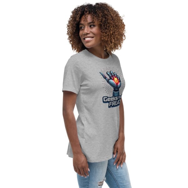 T-shirt Décontracté pour Femme robo dice – Image 23