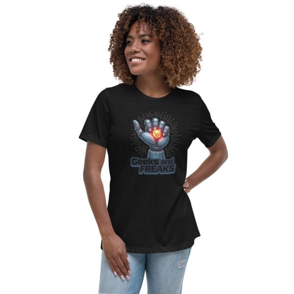 T-shirt Décontracté pour Femme robo dice – Image 7