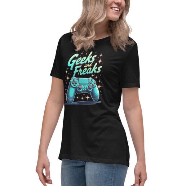 T-shirt Décontracté pour Femme geeks fread – Image 9
