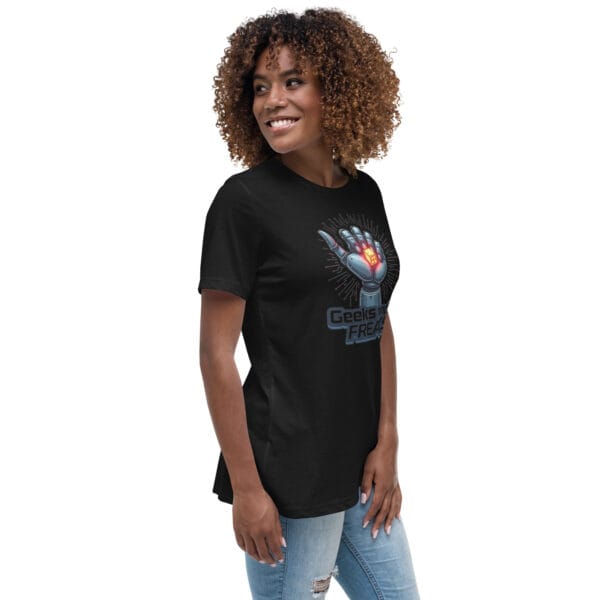 T-shirt Décontracté pour Femme robo dice – Image 11