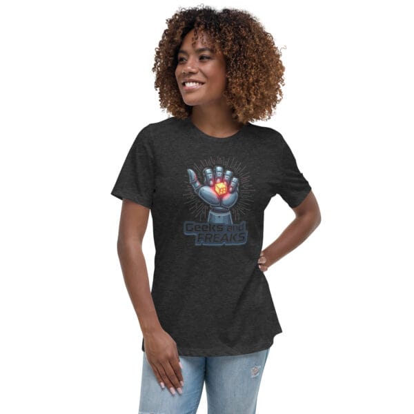 T-shirt Décontracté pour Femme robo dice – Image 13