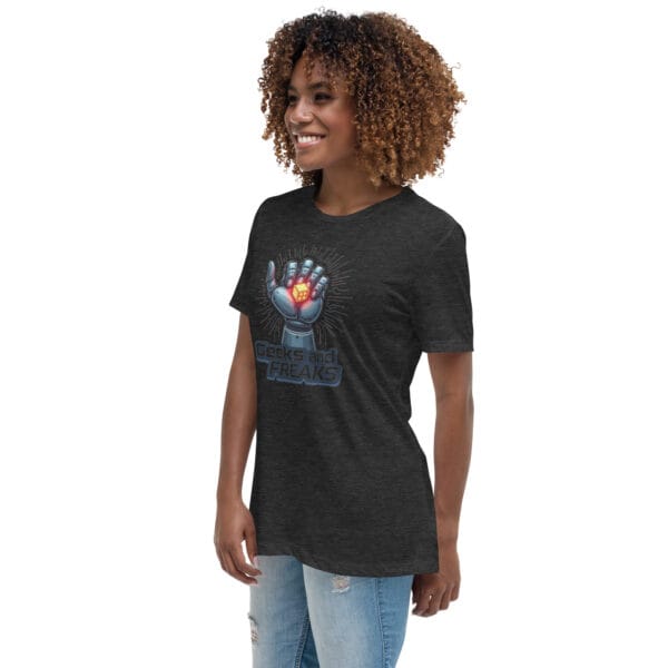 T-shirt Décontracté pour Femme robo dice – Image 15