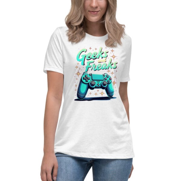 T-shirt Décontracté pour Femme geeks fread – Image 25