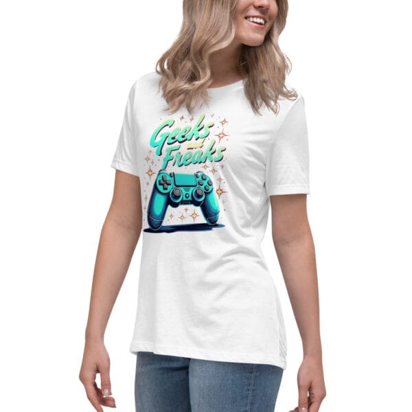 T-shirt Décontracté pour Femme geeks fread – Image 27