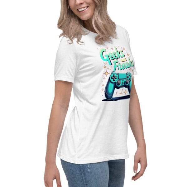 T-shirt Décontracté pour Femme geeks fread – Image 29