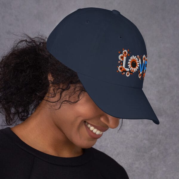 Casquette de Baseball Floral love – Image 6