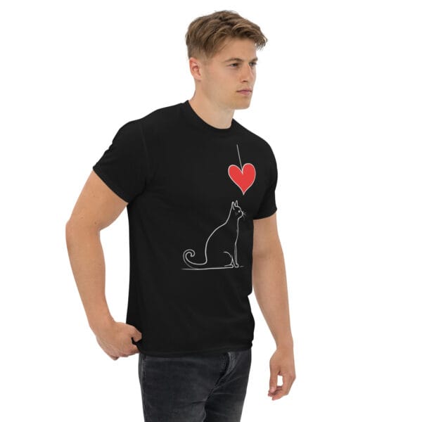 T-shirt classique unisexe heartfelt cat – Image 12