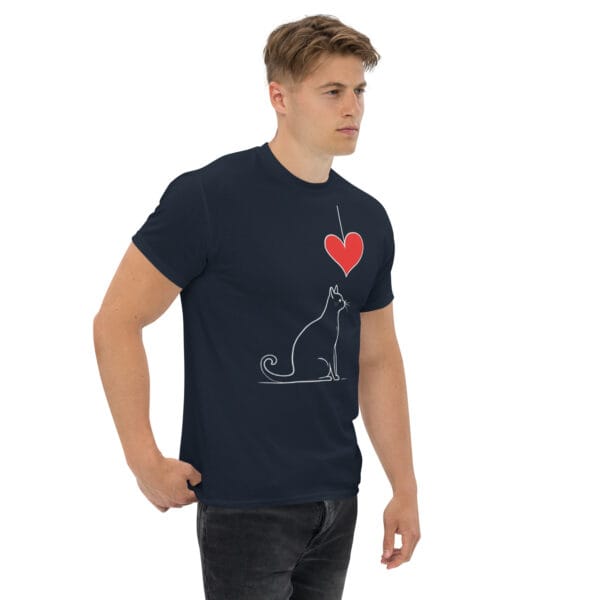 T-shirt classique unisexe heartfelt cat – Image 18