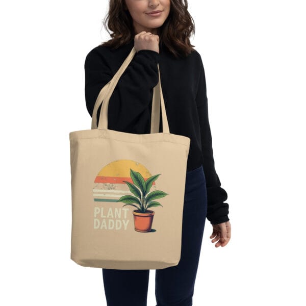 Tote Bag Bio vintage greenery – Image 2