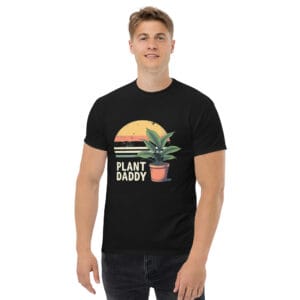 T-shirt classique unisexe vintage greenery