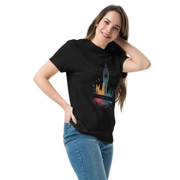 T-shirt classique unisexe London – Image 5