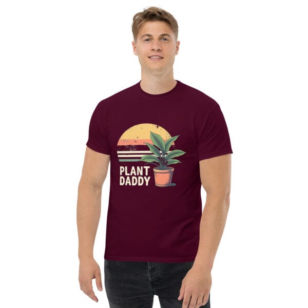 T-shirt classique unisexe vintage greenery – Image 2