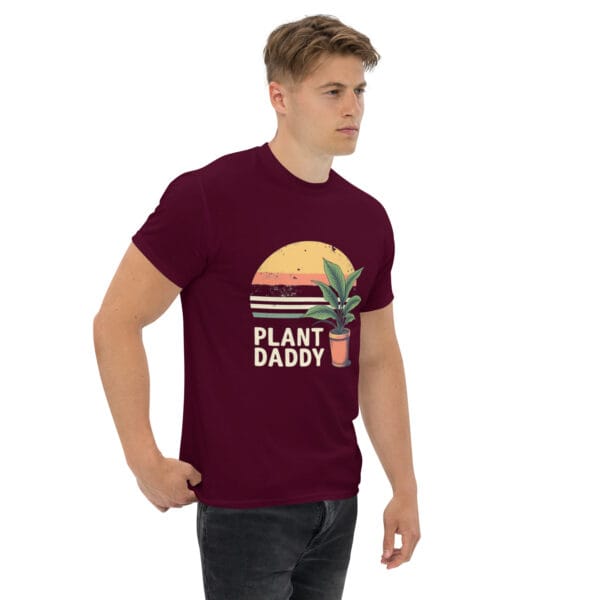 T-shirt classique unisexe vintage greenery – Image 7