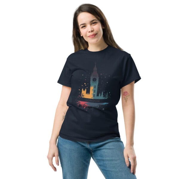 T-shirt classique unisexe London – Image 7