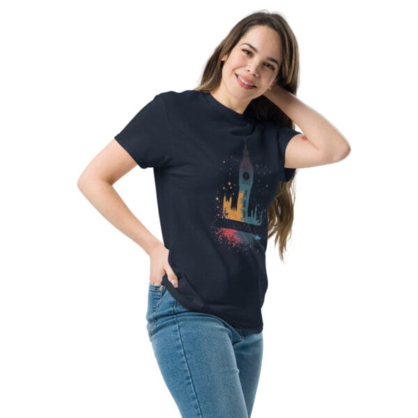 T-shirt classique unisexe London – Image 8