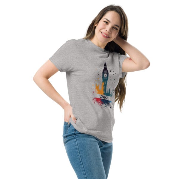 T-shirt classique unisexe London – Image 11