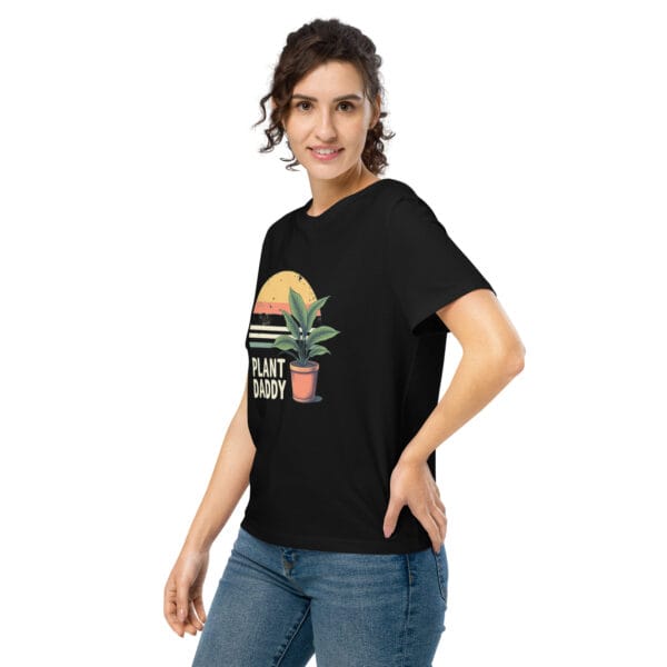 T-shirt col côtelé écologique femme vintage greenery – Image 4