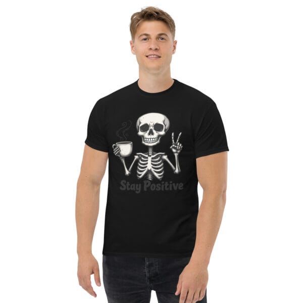T-shirt classique unisexe Skeleton art – Image 7