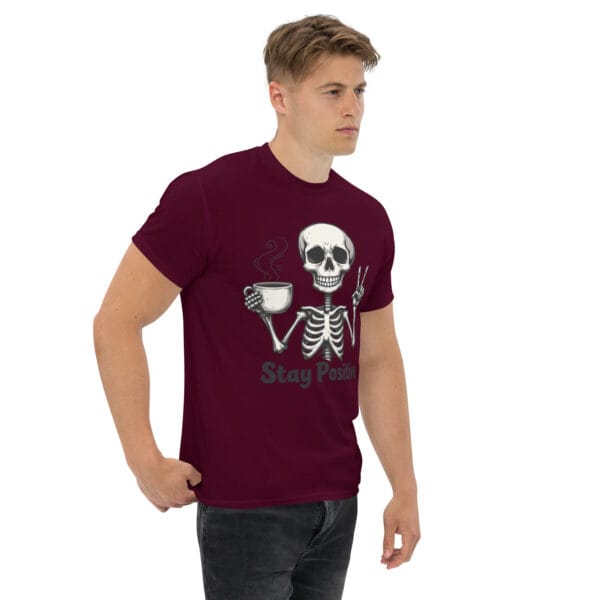 T-shirt classique unisexe Skeleton art – Image 6
