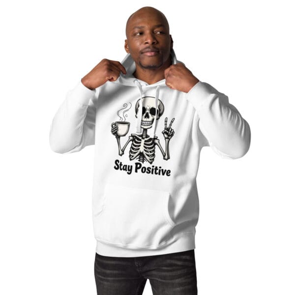 Sweat à Capuche Unisexe Skeleton Art